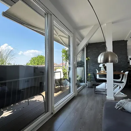 Apartamento Rooftop Living Inkl Homeoffice Bis 4 Personen Friedrichshafen